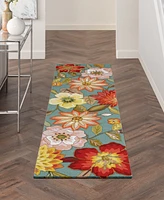 Nourison Home Fantasy FA18 2'3"x8' Runner Area Rug