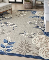 Nourison Home Aloha ALH32 3'6"x5'6" Area Rug