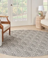 Nourison Home Aloha ALH35 7'10"x7'10" Round Area Rug