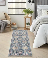 Nourison Home Ankara Global ANR16 2'x6' Runner Area Rug