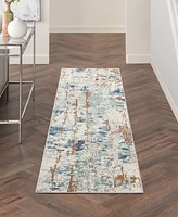 Nourison Home Quarry QUA01 2'2"x7'6" Runner Area Rug