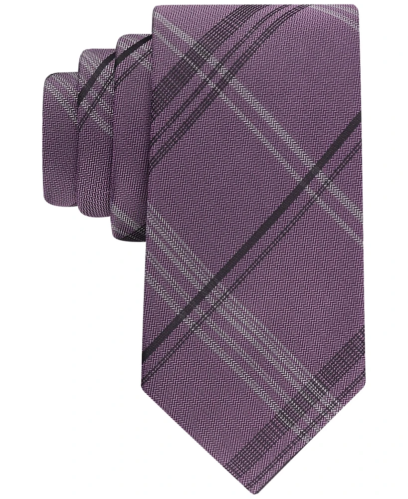 Calvin Klein Men's Zach Plaid Tie