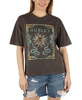 Hurley Juniors' Sunspell Oversized Boyfriend T-Shirt