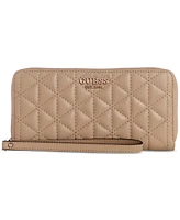 Guess Kori Slg Large Zip Around Wallet