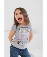 Toddler| Child Bluey Bingo and Friends 3 Pack Graphic T-Shirts