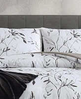 Closeout! Kenneth Cole New York Ink Wash Vine 3-Pc. Comforter Set, Twin