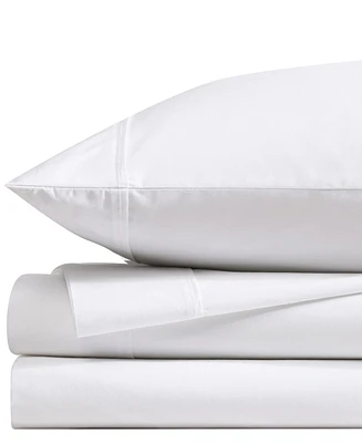 Closeout! Kenneth Cole New York Cool Zone 200 Thread Count Cotton Percale 3 Piece Sheet Set, Full