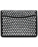 Coach Essential Half Flap Card Case with Crystal