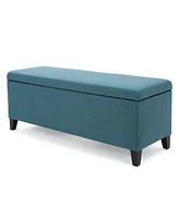 Simplie Fun Stylish Storage Ottoman: Extra Seating And Hidden Compartment