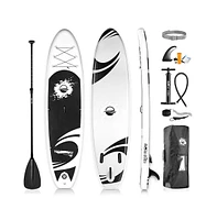 SereneLife Free Flow Stand-Up Paddle-Board (Sup), 11 ft.