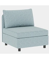 Modular Sectional Sofa, Convertible Sofa Seat With Storage, Sleeper Sectional Sofa Set