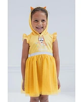 Bluey Toddler Girls Mesh Cosplay Dress