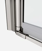 Streamdale Furniture 1 3/8" adjustment, universal pivot shower door, with 1/4" tempered glass