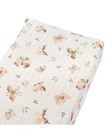Crane Baby Infants Parker Quilted Butterfly Change Pad Cover