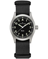 Hamilton Men's Swiss Khaki Field Textile Strap Watch 38mm