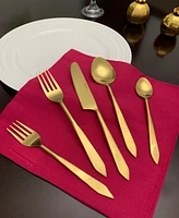 Vibhsa Brushed 20-Pc. Flatware Set