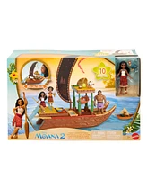Disney Princess Moana 2 Adventure Canoe Playset