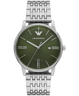 Emporio Armani Men's Stainless Steel Bracelet Watch 42mm