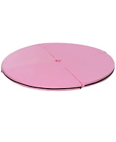 Streamdale Furniture Pole Dance Mat, 2"T x 5'W Folding Pole Dance Mat for Home, Lightweight and Foldable, Pink