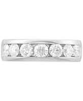 Grown With Love Lab Grown Diamond Channel-Set Band (2 ct. t.w.) in 10k White Gold