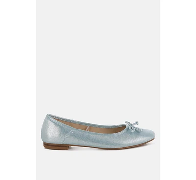 Rag & Co Agshin Metallic Ballet Flats