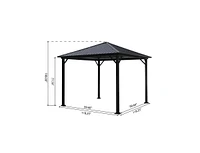 Streamdale Furniture Pablo 10 X 10 Ft. Gazebo