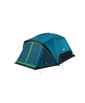 Coleman Skydome 4-Person Screen Room Camping Tent with Dark Room Technology