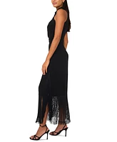 Parker Women's Fringe-Trim Sleeveless Maxi Dress