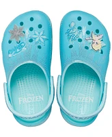 Crocs x Frozen Toddler Girls Elsa Classic Clogs from Finish Line