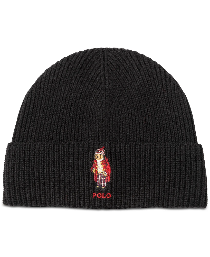 Polo Ralph Lauren Men's Holiday Bear Beanie