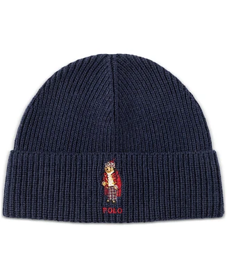 Polo Ralph Lauren Men's Holiday Bear Beanie