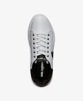 Karl Lagerfeld Paris Men's Embroidered Karl Profile Logo Sneaker