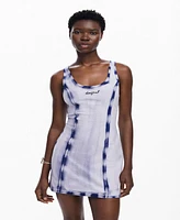 Desigual Women's Washed-effect denim dress