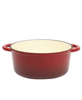 Gibson Home Addlestone Quart Enamel Cast Iron Dutch Oven