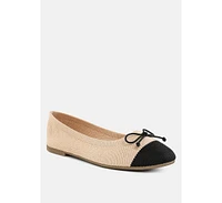 London Rag Rosario Two Tone Ballerinas