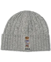 Polo Ralph Lauren Men's Holiday Bear Cable Beanie