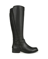 Naturalizer Jaya Wide Calf Knee High Block Heel Riding Boots