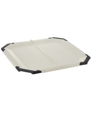 Richell Paw Trax: Potty Pad Holder - Light Beige & Black