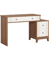 Tribesigns Vanity Desk with 4 Large Drawers, 51