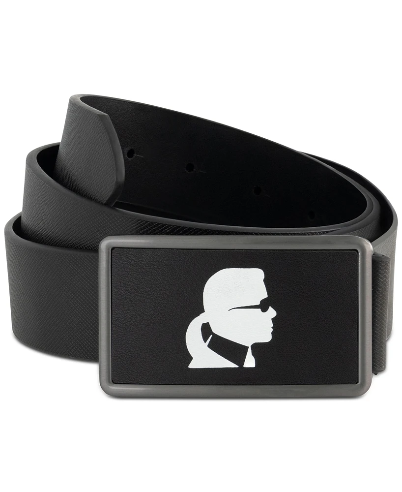 Karl Lagerfeld Men's Graphic Belt