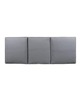 Ariana Kd Wood Chaise Lounge W/ Cushion