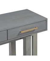 Elegant Console Table with Three Drawers, Extra Long Entryway Table for Entryway, Hallway, Living Room, Foyer, Corridor