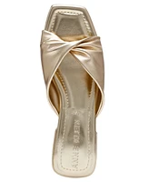 Anne Klein Women's Lorena Low Block Heel Dress Sandals