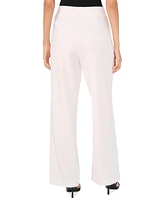 Vince Camuto Women's Lace-Trim Pull-On Ponte Pants