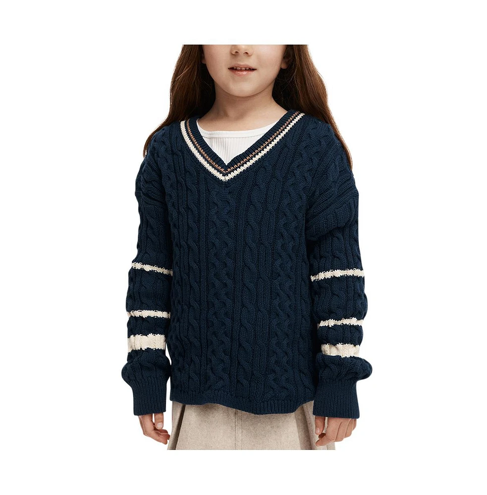 Cotton On Girls Little/Big Ashlee Knit Jumper