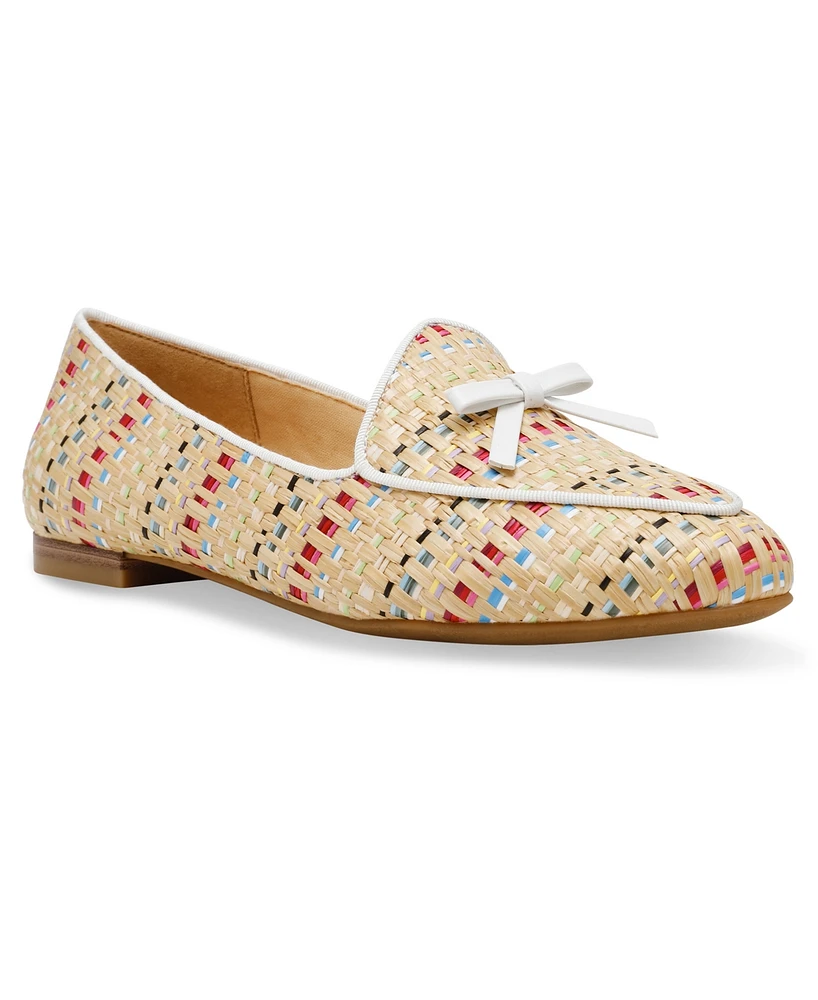 Anne Klein Women's Town Bow Pointed Toe Loafers