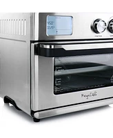 MegaChef Multifunction Air Fryer Toaster Oven with 21 Presets, 1800 Watts