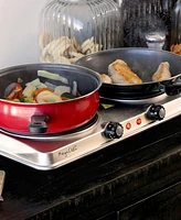 MegaChef 1700 Watts Dual Induction Cooktop