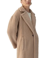 Sanctuary Women's Live Faux-Fur Coat