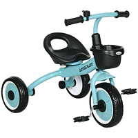 Streamdale Furniture Kids Tricycle for Toddlers Age 2-5 with Adjustable Seat, Toddler Bike for Children with Basket, Bell, Handlebar Grips